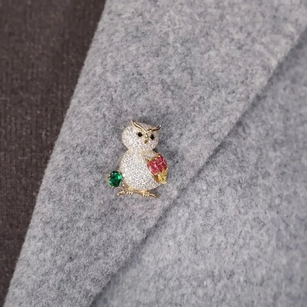 VQ Owl Brooch